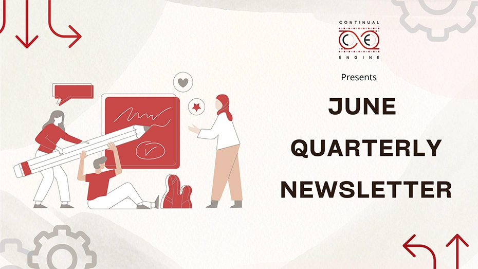 Banner of CE June Quarterly Newsletter
