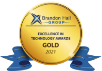 A gold medal from Brandon Hall Group to Continual Engine for the following: Excellence in Technology Awards, 2021.