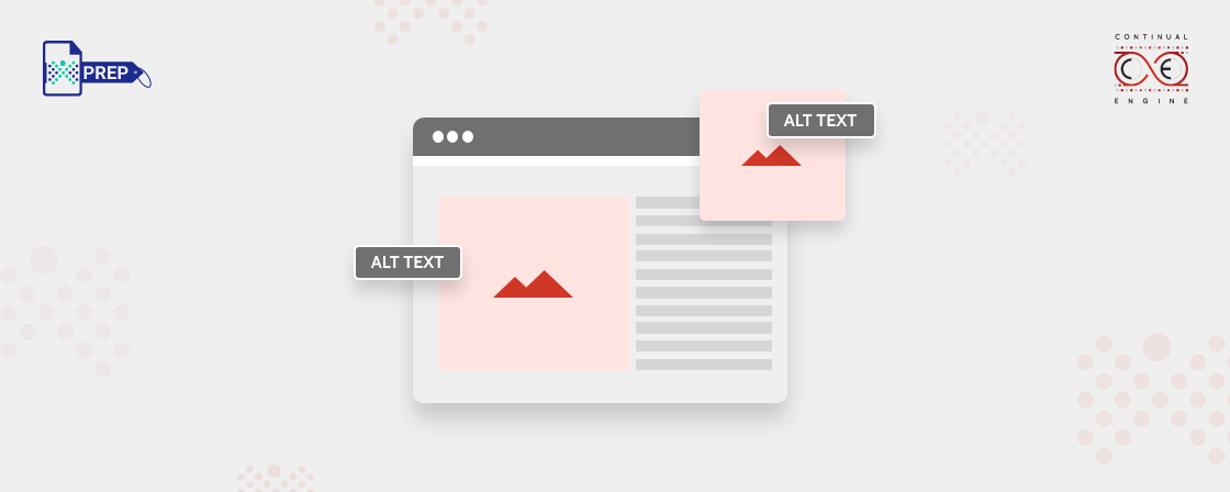 Alt text on images