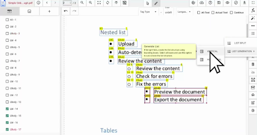 Step 4 How to Add Nesting