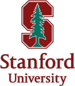 A logo of Stanford Uiversity