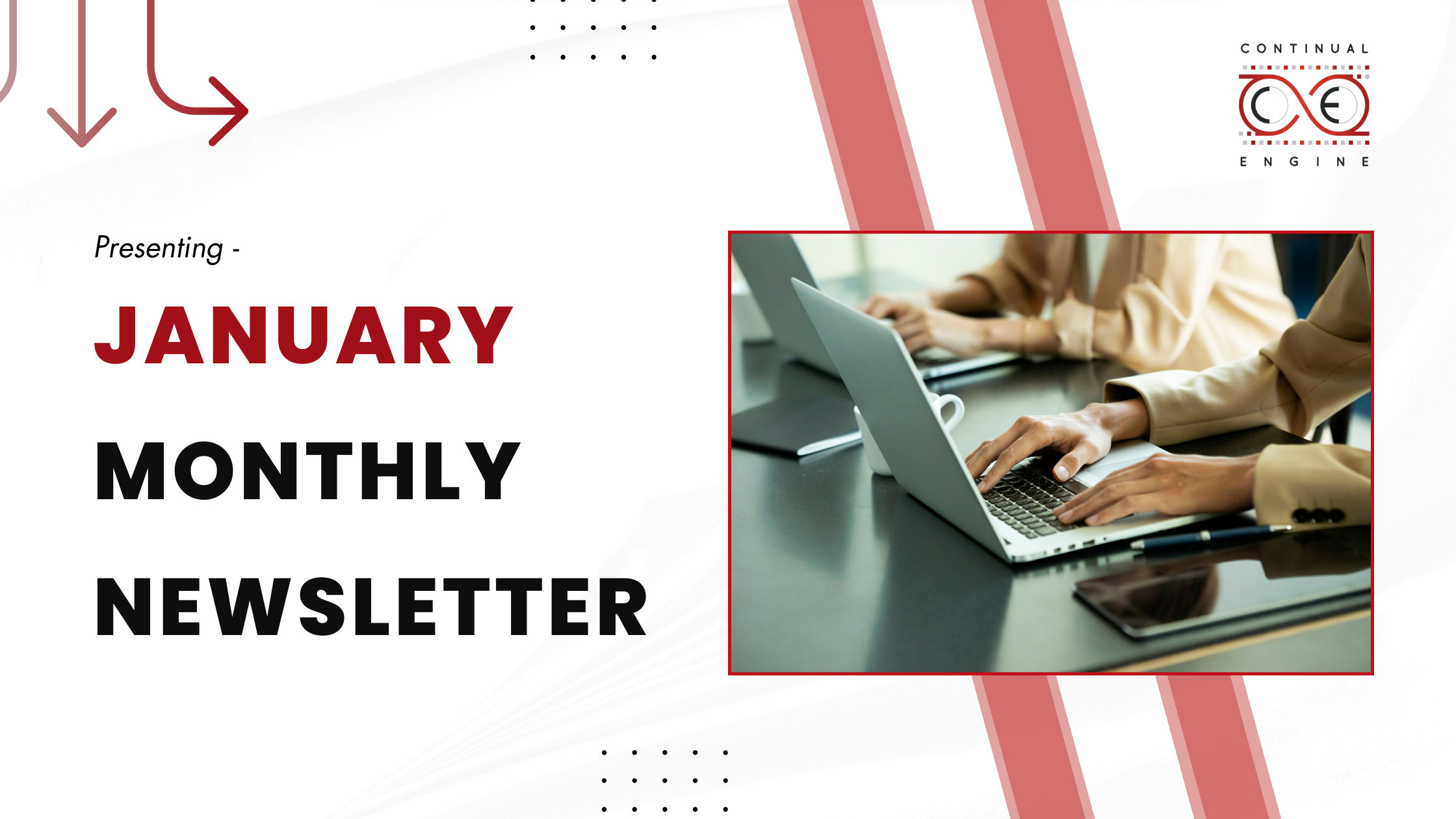 Banner of January Monthly Newsletter