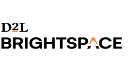 A logo of d2l brightspace