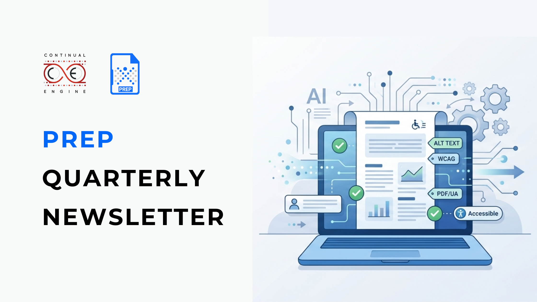 Banner of PREP Quarterly Newsletter