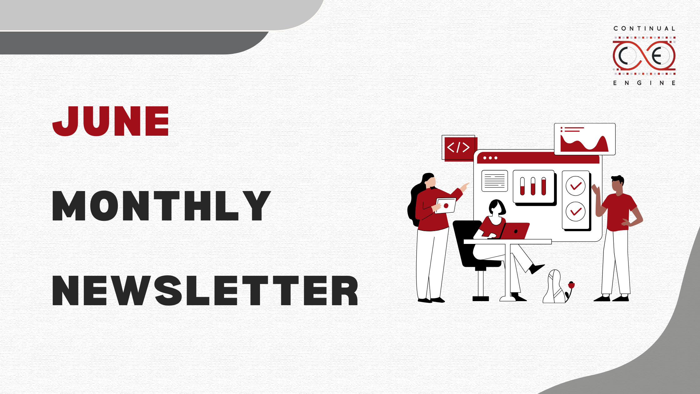 Banner of June Monthly Newsletter